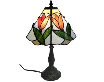 Stained Glass Table Lamp Tulip
