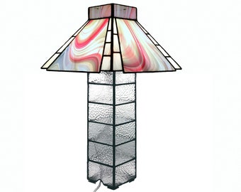 Stained Glass Table  Lamp "Baroque"