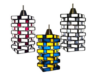 Stained Glass Pendant Lamps Replacement Lampshades