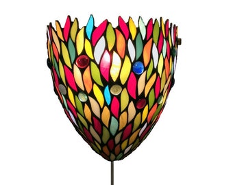 Stained Glass Wall Lights "Summer"