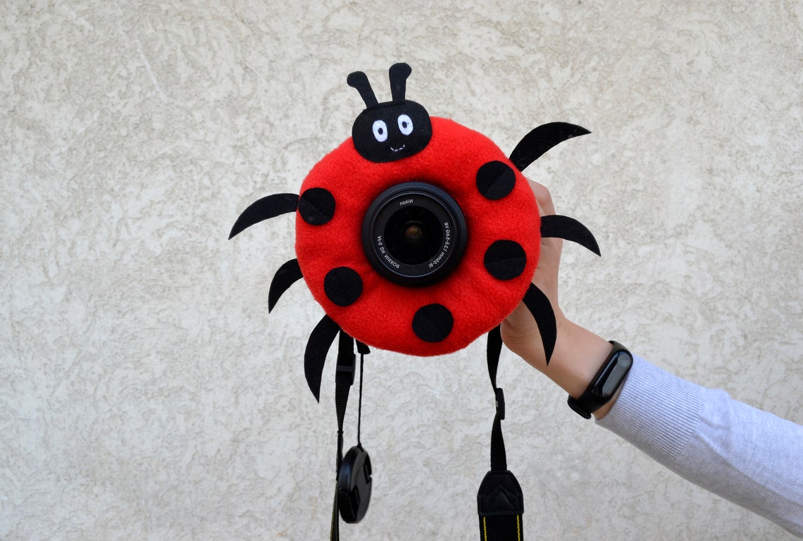 Ladybug camera lens buddy Camera Lens Buddy photographer | Etsy