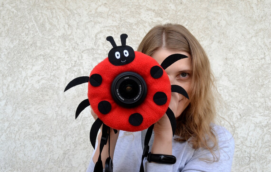 Ladybug camera lens buddy Camera Lens Buddy photographer | Etsy