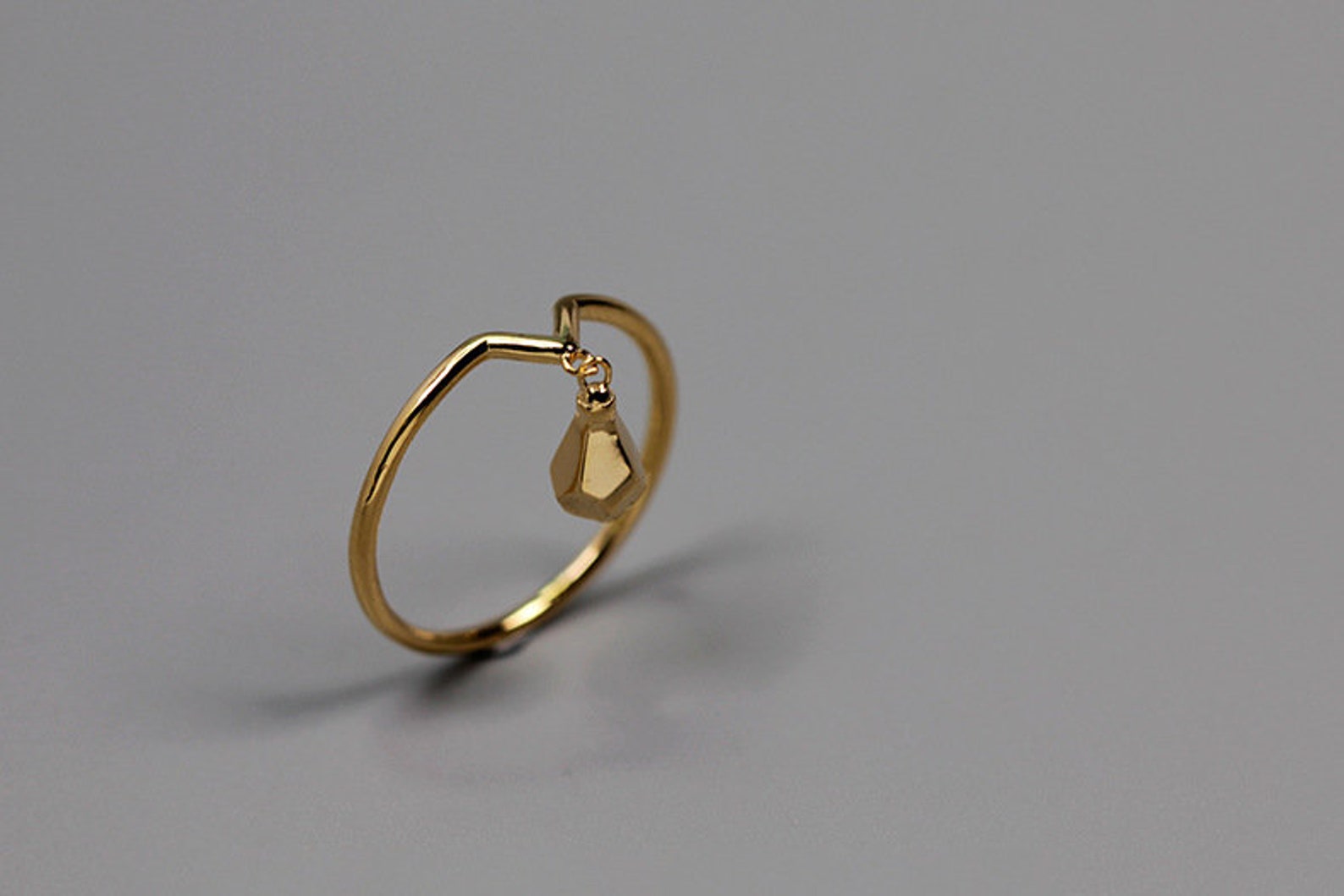 Light Bulb Charm Ringsterling Silver Band Bulb Ringsmall Etsy