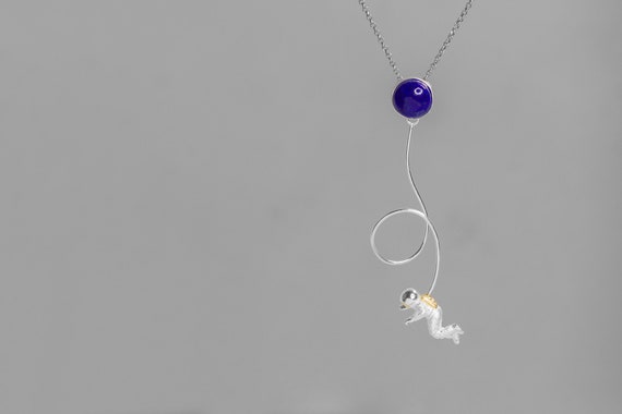 Cute Enamel Astronaut Space Man Charms Beads Jewellery Pendants Craft Cards