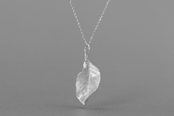 Autumn Leaves Charm Pendant-Sterling Silver Fall Leaves Pendant-Matt Silver-Harvest Thanksgiving Jewelry-Gift for woman