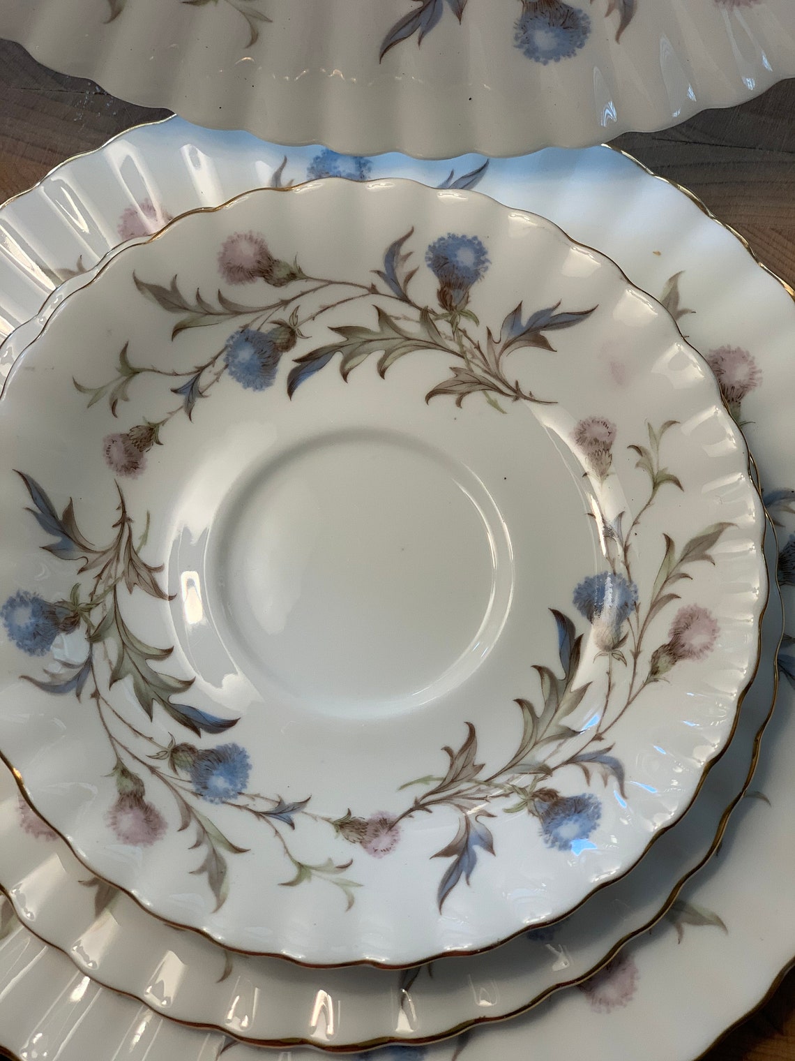 Royal Albert Brigadoon 8 Piece Dinner Set Bone China Etsy