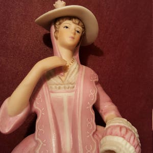 Vintage Elegant Lenox Figurine Marie Great Fashions of History Queen Anne Period