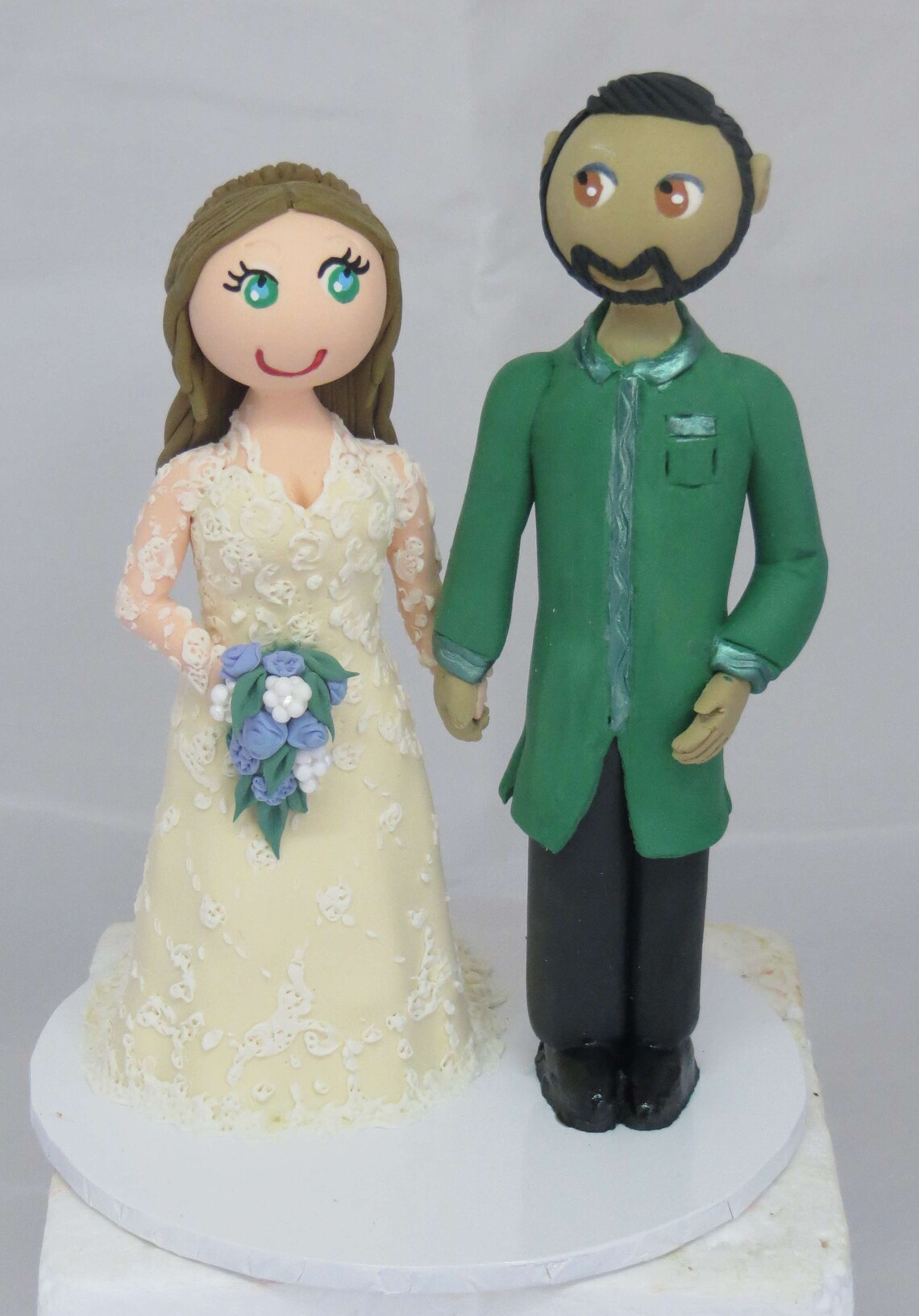 Buy Traditional Indian Wedding Couple Wedding Cake Topper Figurines