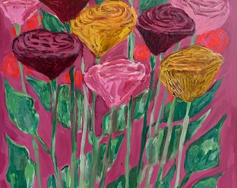 Spring Florals - 12x16 Painting