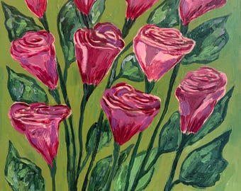 Spring Florals - 11x14 Painting