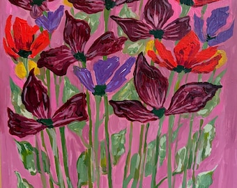 Spring Florals - 11x14 Painting