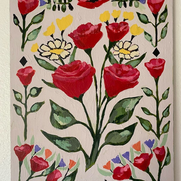 Roses - 11x14 painting