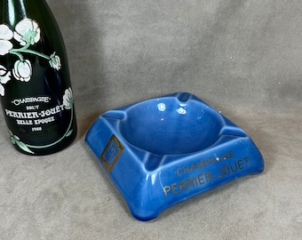 RARE Vintage ashtray faience champagne Perrier-Jouët Bell Epoque  1950s