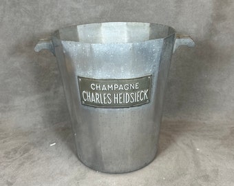 VERY RARE Charles Heidsieck vintage champagne bucket  1900’s