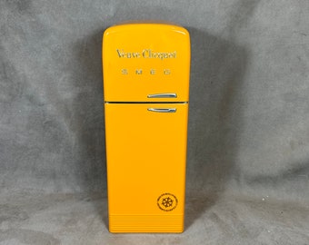 RARE Veuve Clicquot orange fridge SMEG for bottle of champagne box Veuve Clicquot, Gift Champagne Made in France