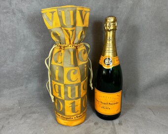 Veuve Clicquot Vintage Flaschentasche aus den 1990er Jahren