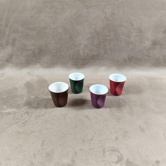 REVOL COFFRET 6 grands Goblet/tasses Cappuccino, café, Froissés 25 cl Neuf EUR 80,00 - FR