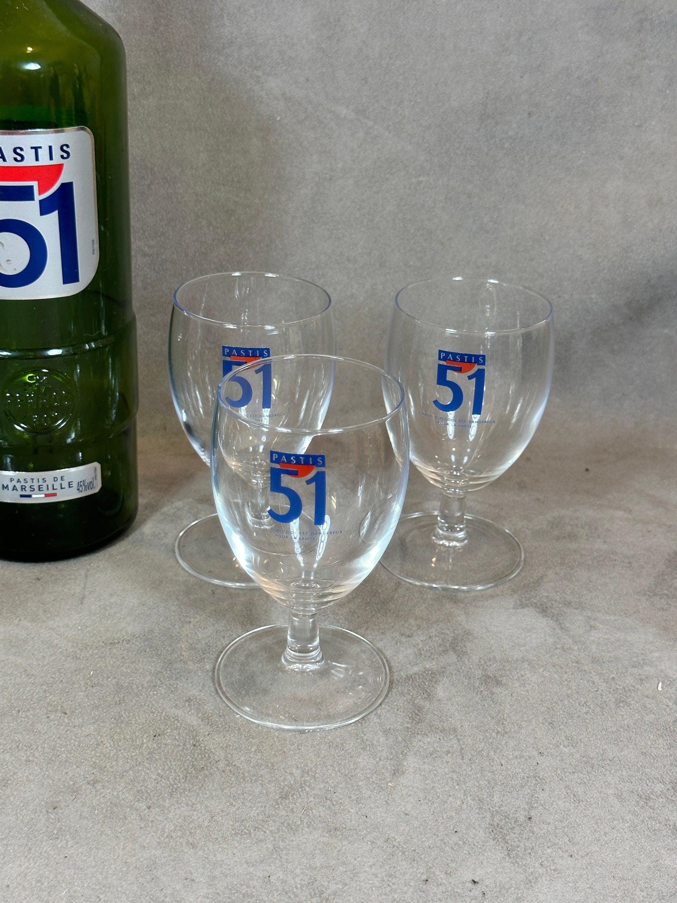 CARTON DE 6 VERRES PASTIS 51 NOUVELLE LIGNE