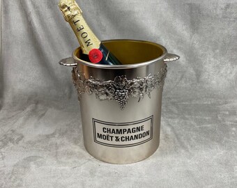 Seau à Champagne en Métal Argenté de Frerejean Frères en vente sur