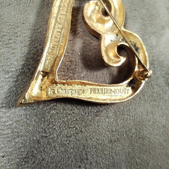 Broche Dorée Signée Édouard Rambaud - Bijou Vintage D'occasion - Parfaite Pour Customiser Manteaux Et Blazers