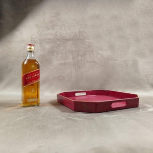 Johnnie Walker Serving Tray Made in France Vintage 1980