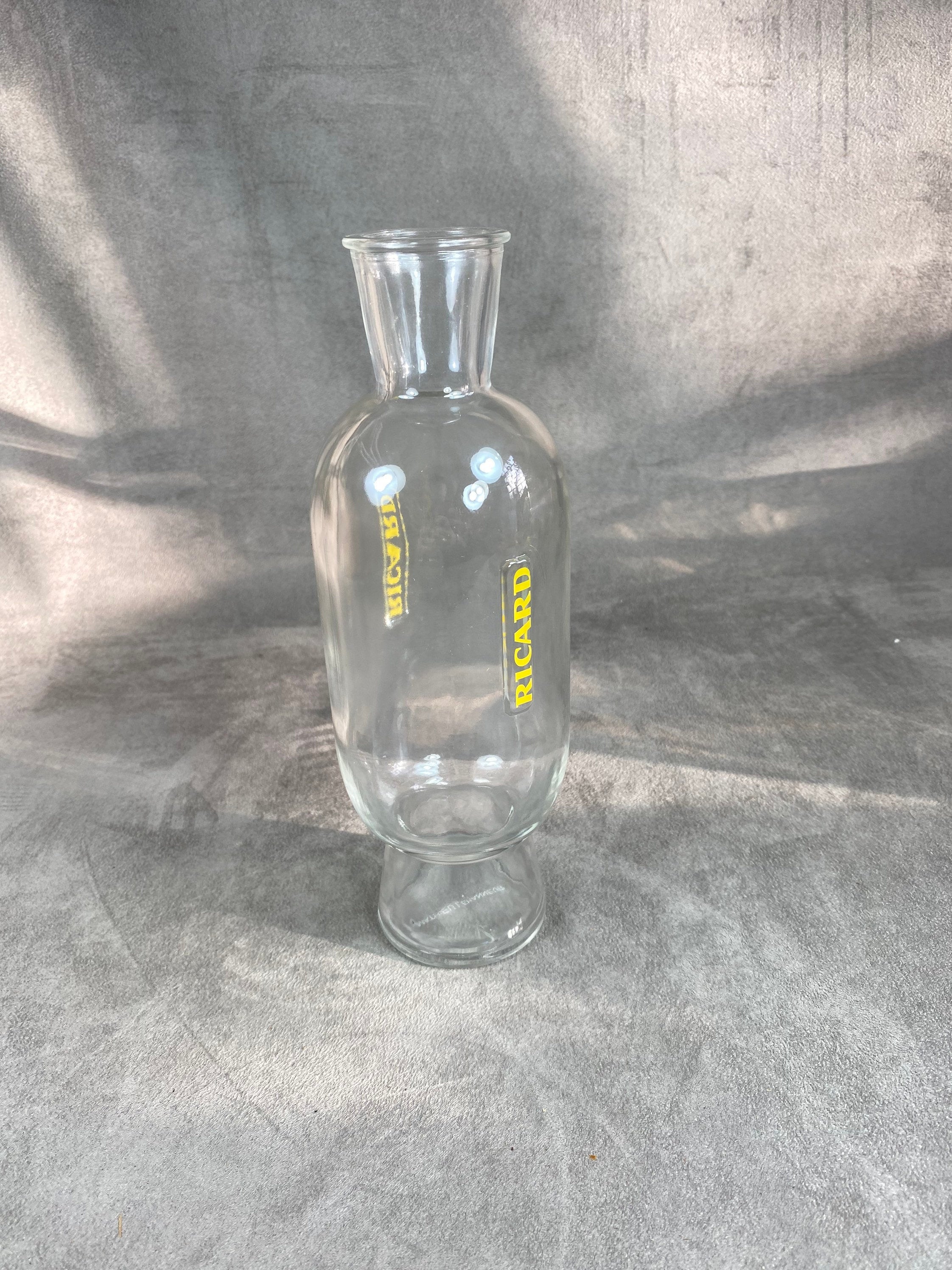 Carafe Ricard Par Mathieu Lehanneur en Verre Vintage Année 1990