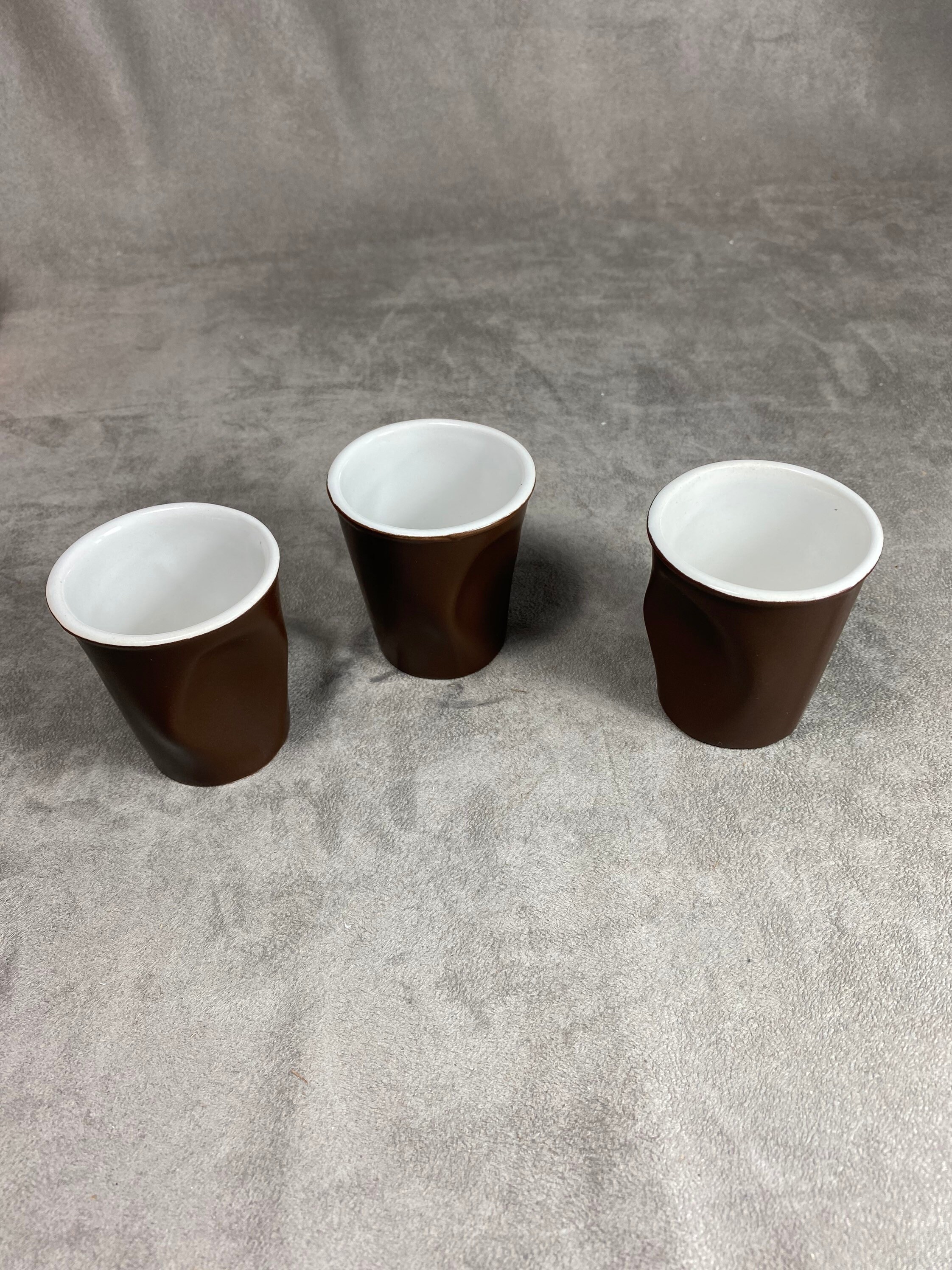 Crinkled Ceramic Cup, Concavity Cup, Incurvation Cup, Plastic Cup