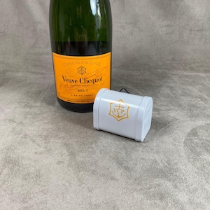 VERY RARE Veuve Clicquot prototype rare metal box shaped letter box US Veuve Clicquot Made in France