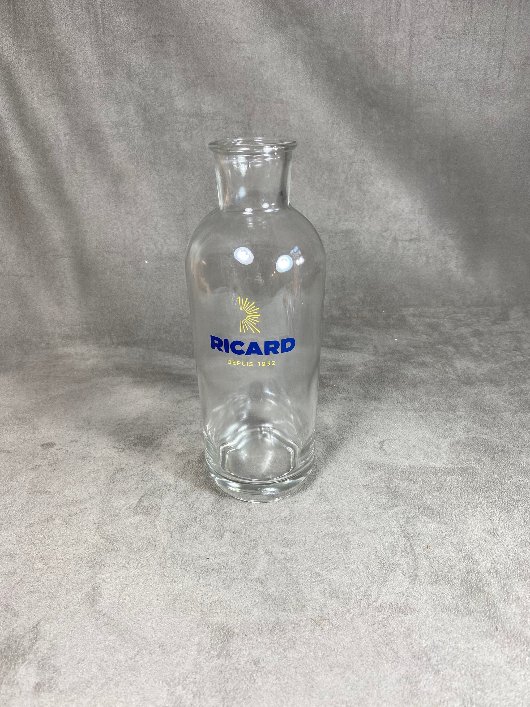 Carafe Ricard en Verre Vintage Année 1990