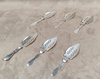 1 Vintage Silver-Plated Absinthe Spoon Made in France Vintage 1980