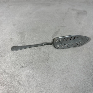 Vintage antique absinthe spoon in metal 1900 Made in France