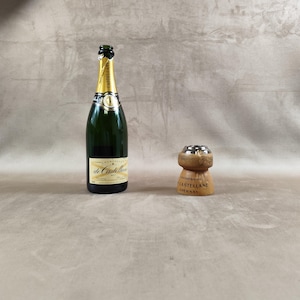 Advertising Ashtray in the Shape of a Champagne Cork De Castellane Made in France Vintage 1980