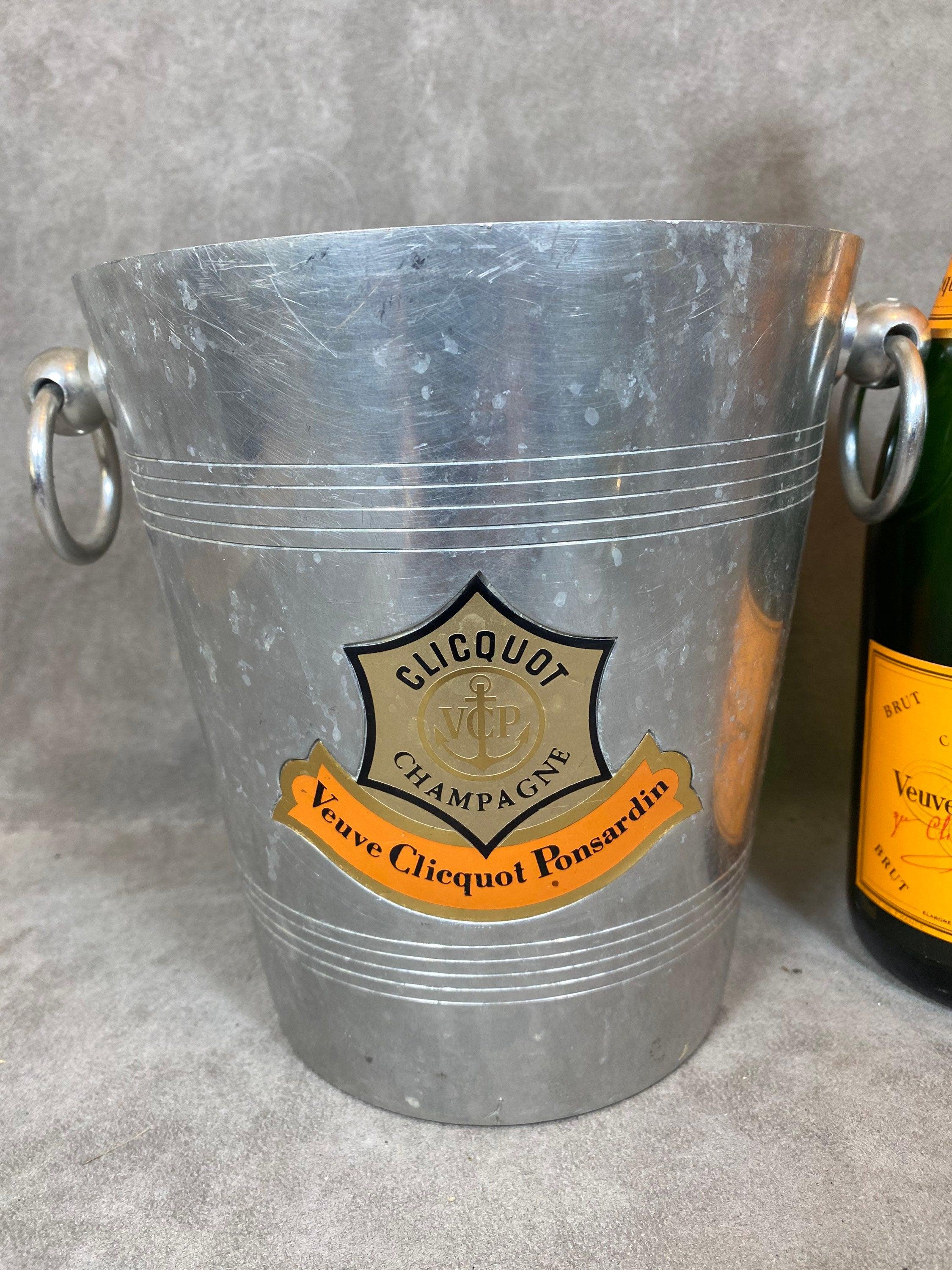 Veuve Clicquot Seau à glace Prestige Vasque en acier inoxydable brossé