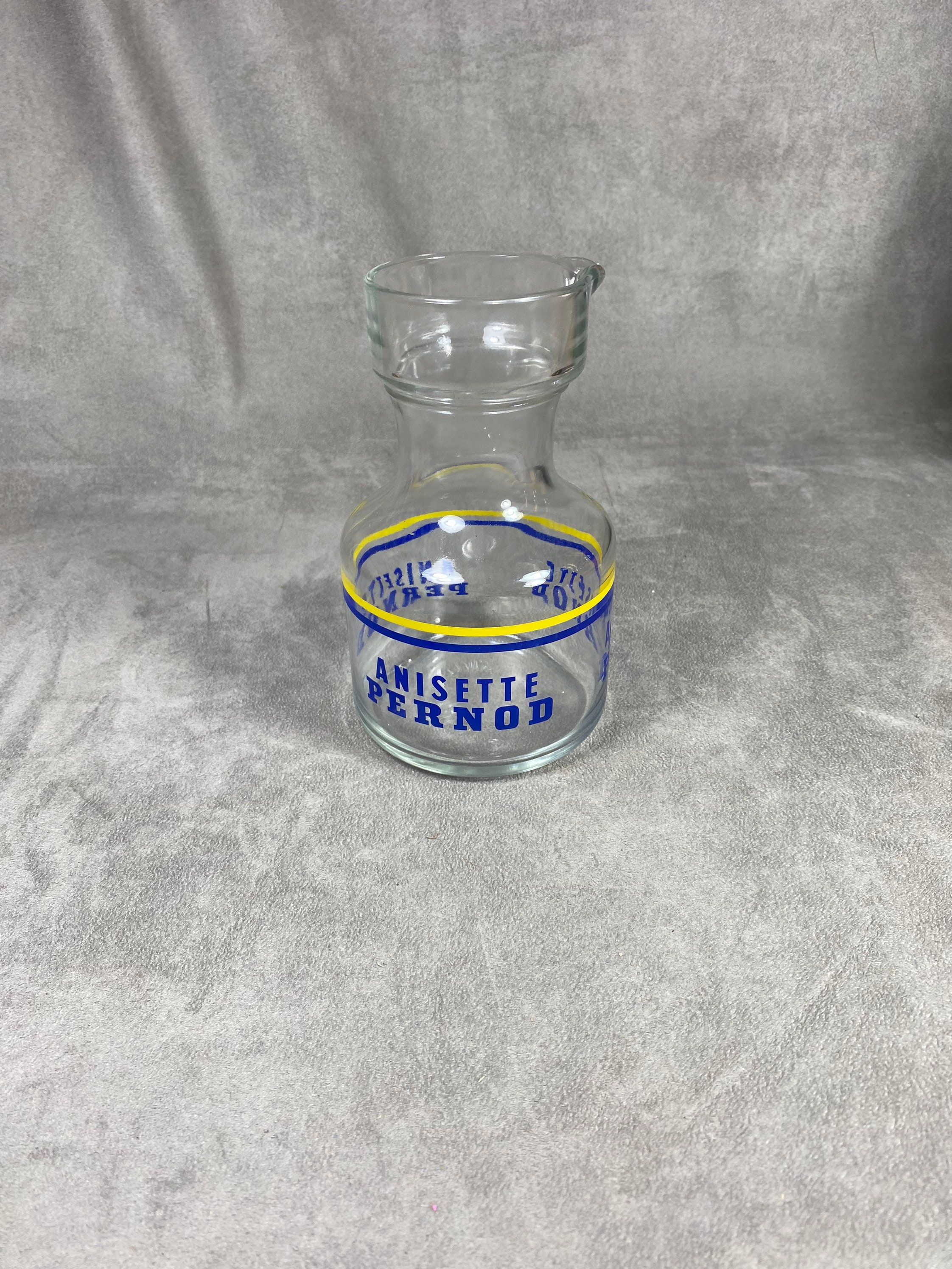 Carafe à Eau Anisette Pernod Vintage, Bouteille d'eau Pernod