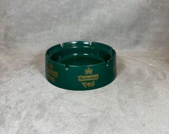 Heineken Advertising Ashtray in Plastic, Made in Italy, Vintage 1960
