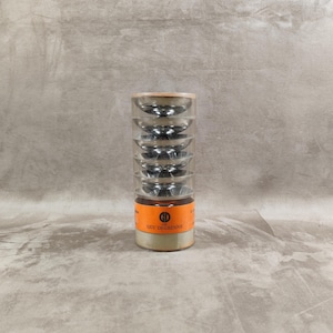 Set of 6 Stainless Steel Ice Cream Cups Guy Degrenne 18/10 Made in France Vintage 1980