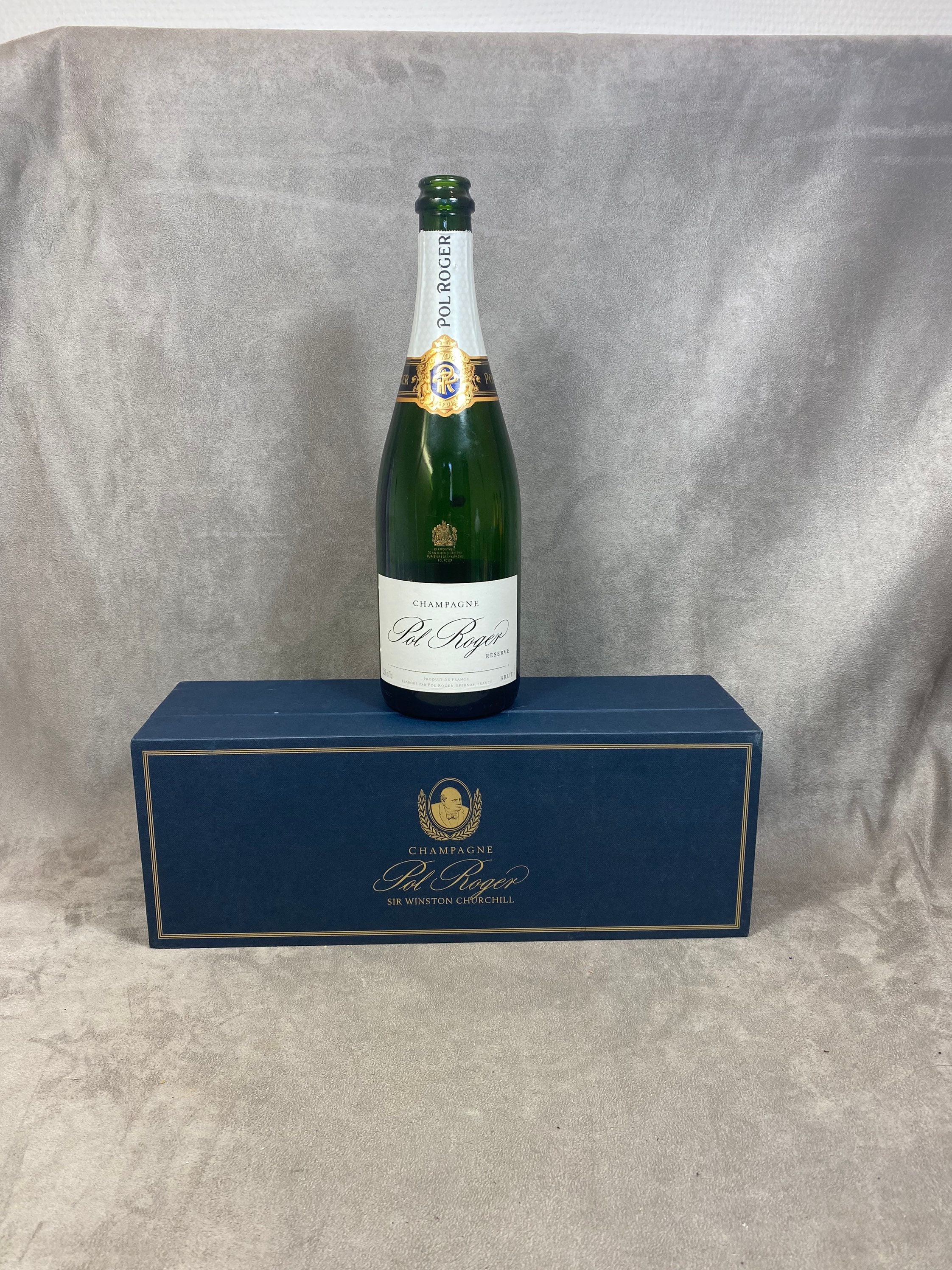 Boite Pol Roger Bleu