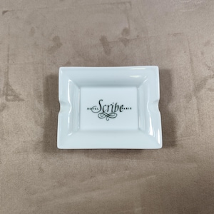 Hôtel Scribe Paris Advertising Ashtray by Limoges Made in France Vintage 1970