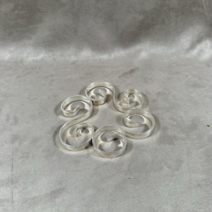 Silver-Plated Bottle Coaster, Christofle, Made in France, Vintage 1900