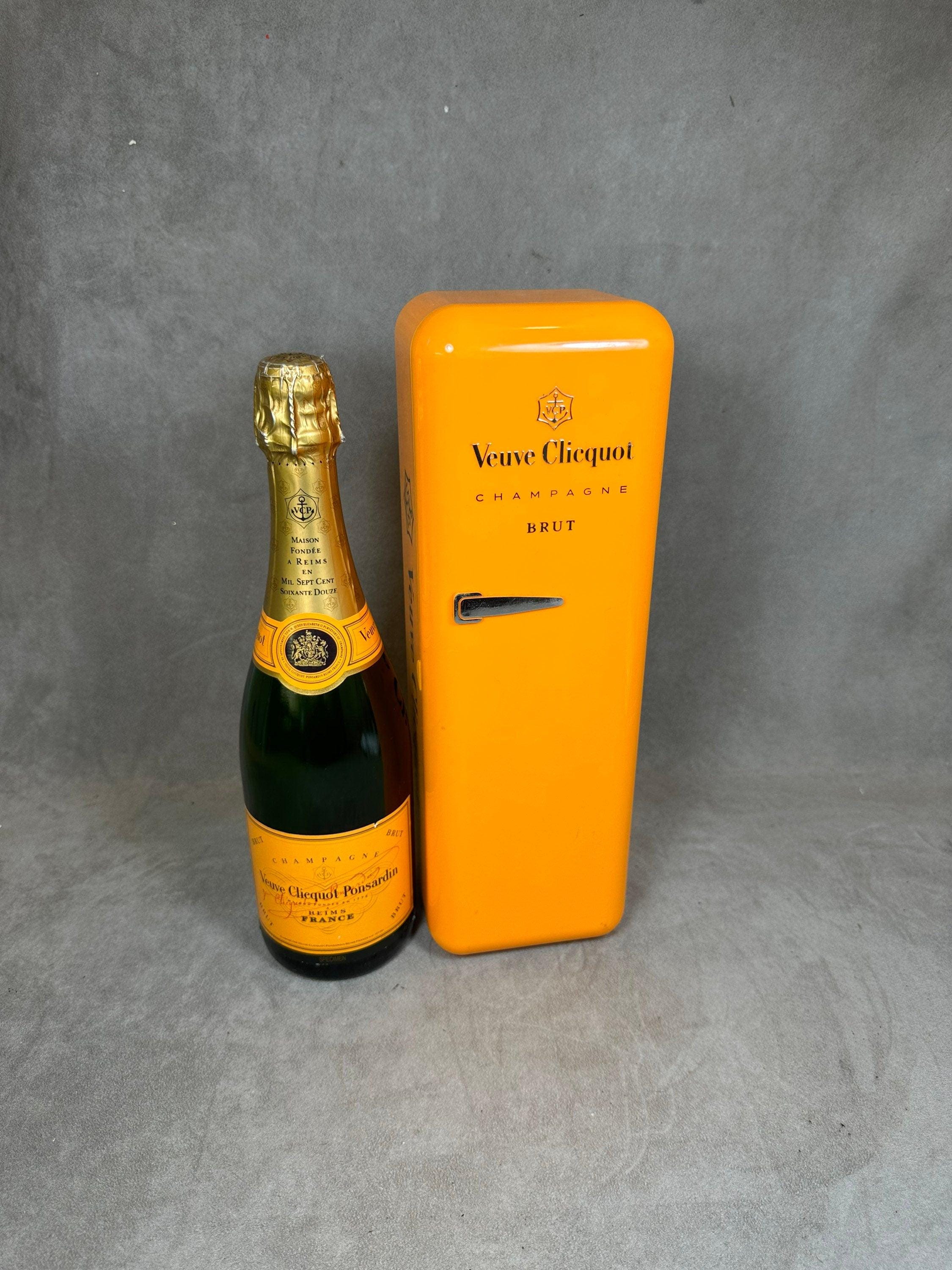 Veuve Clicquot Ponsardin's pink  fridge box for champagne bottle Pink fridge Circa 1990