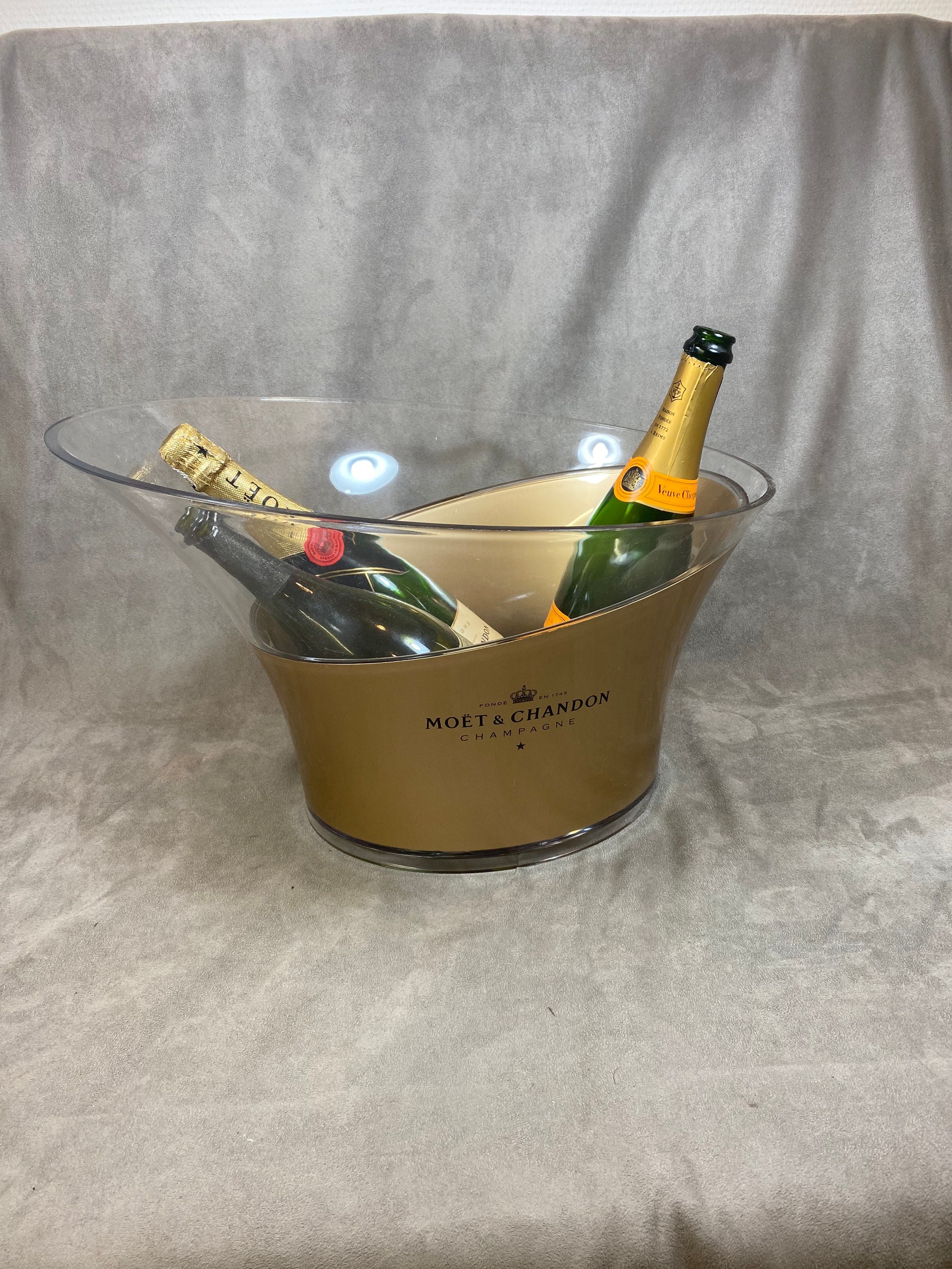 Rare Vasque Seau À Champagne