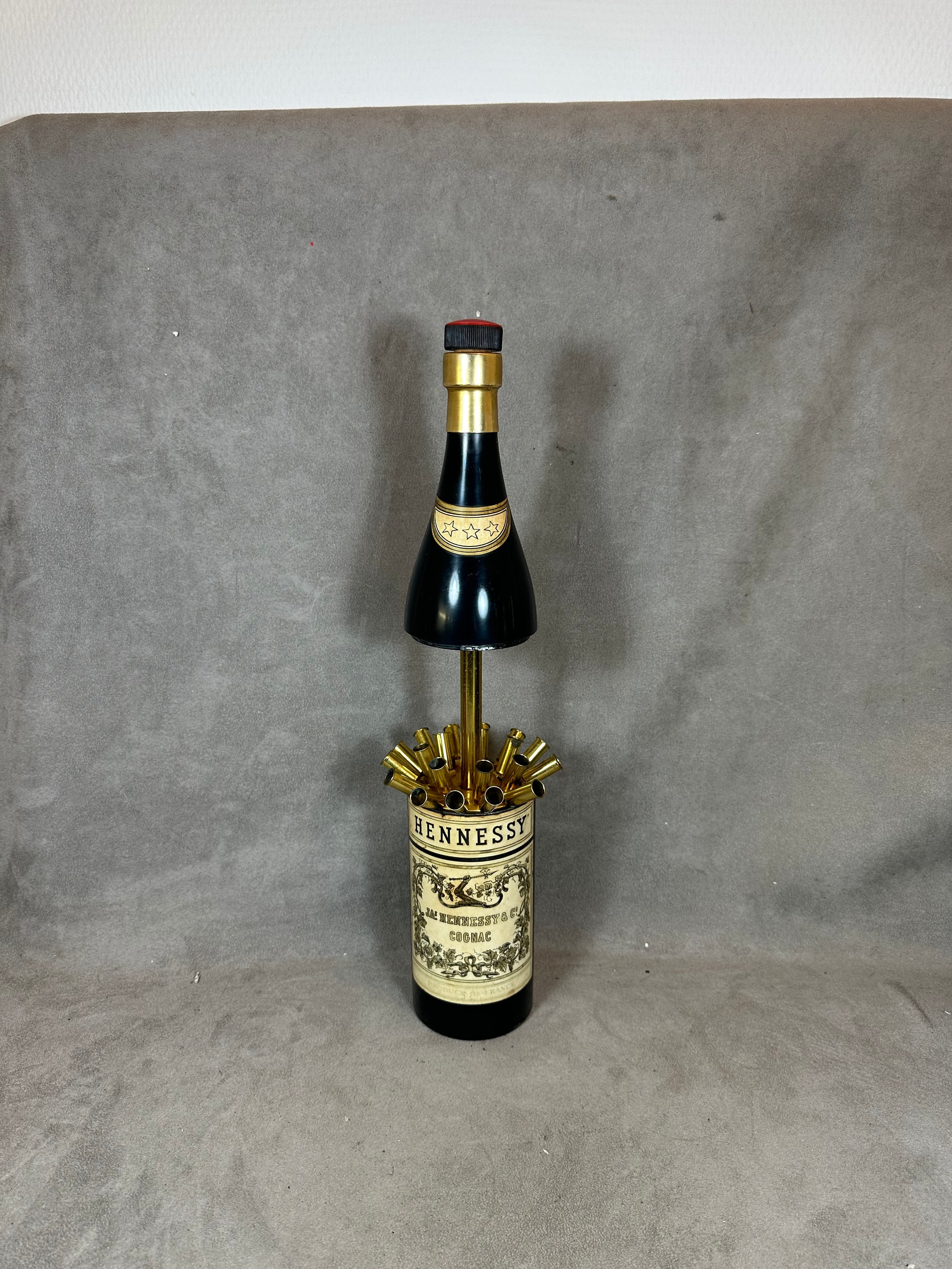 RARE Hennessy Black Plastic Vintage Musical Cigarette Dispenser