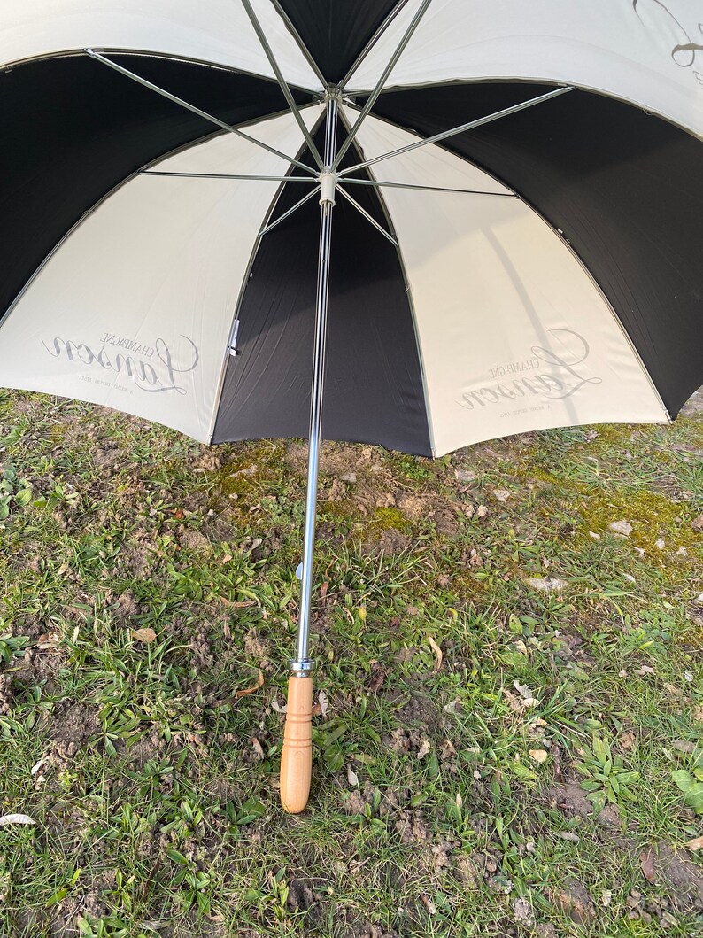 RARE Vintage Lanson Polyester Umbrella Made in France