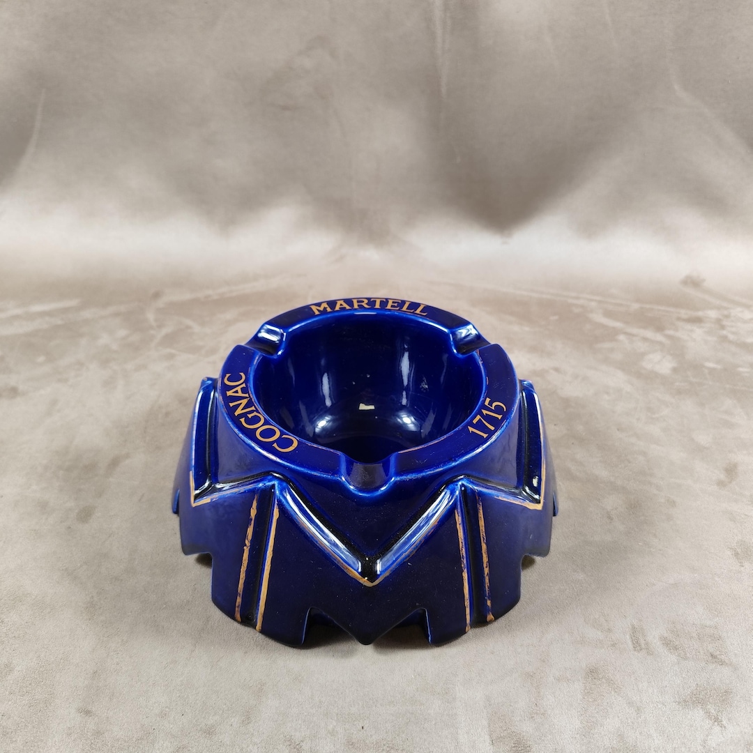 P.カマンがデザインした希少な豪華なコニャック マーテル 灰皿