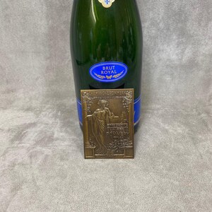 RARE Vintage Pommery Cuvée Louise widow magnet 1950s