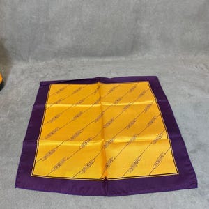 RARE Veuve Clicquot vintage silk pouch Made in France