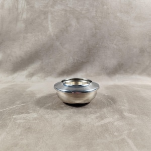 Stackable silver metal cups Christofle Chrisotel vintage Made in France