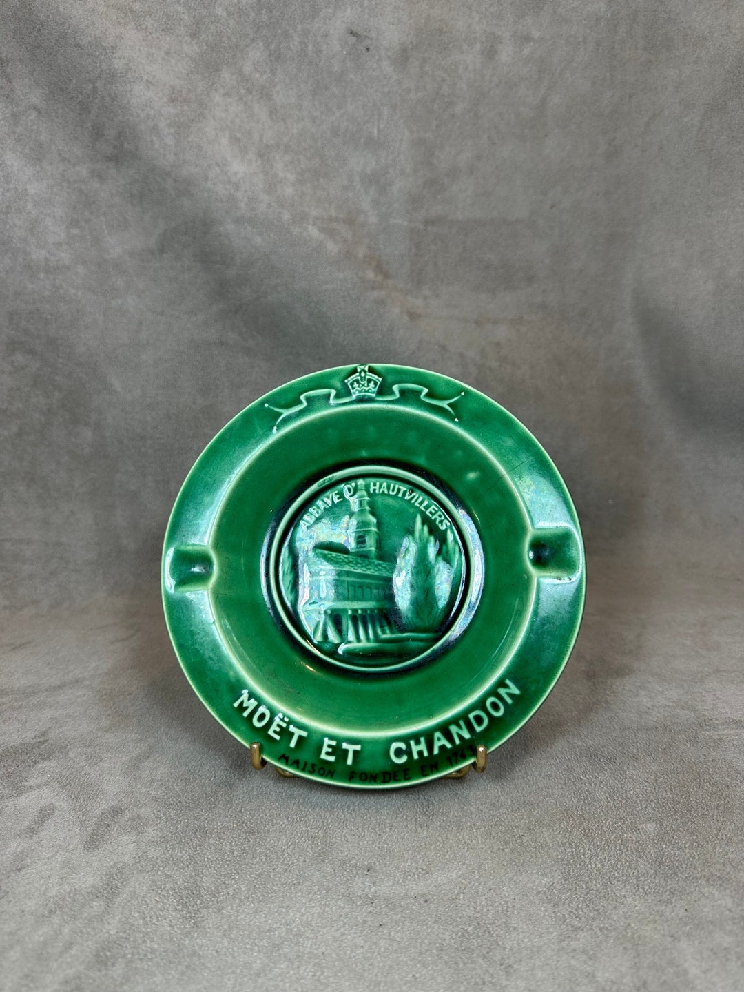Moët&chandon French Ashtray Advertising Ashtray Circa 1960 Etsy