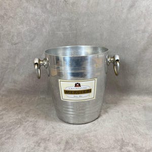 Champagne Mercier vintage champagne bucket for bottle of champagne bucket, French Champagne, Gift Champagne Made in France