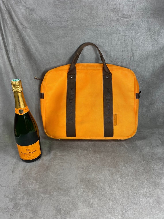 Veuve Clicquot laptop bag, Orange Clicquot laptop